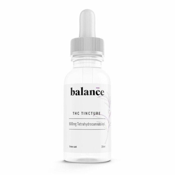 balance 600 mg thc tincture