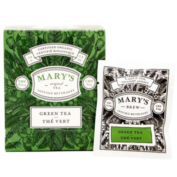 mary's wellness green tea