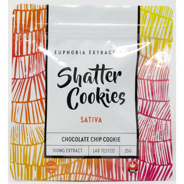sativa shatter cookies front of package