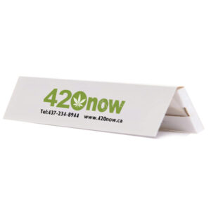 king size rolling papers package with 420now logo